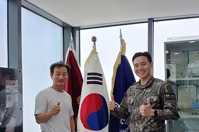 소위 강교현(#63, .9.8방문) 보병 15사단 GOP 부중대장 이미지